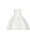 Vase Home ESPRIT White Fibreglass 30 x 30 x 80 cm
