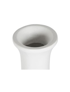Vase Home ESPRIT White Fibreglass 34 x 34 x 100 cm