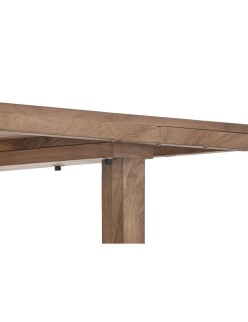 Dining Table DKD Home Decor 175 x 90 x 77 cm Brown Acacia