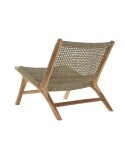 Siège DKD Home Decor Marron Naturel Bois Teck 65 x 80 x 68 cm