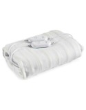 Aquecedor de Camas Elétrico Duplo 2 x 60 W Poliéster Branco (140 x 1 x 160 cm)