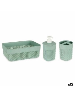 Conjunto de Banho Berilo PP-107-3 Verde Plástico (12 Unidades)