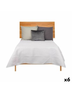 Trapunta Reversibile 180 x 260 cm Bianco (6 Unità)