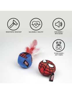 Cat toy Spider-Man