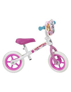 Bicicleta Infantil Paw Patrol 10" The Paw Patrol Branco Cor de Rosa