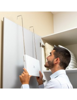 Espelho de casa de banho com luz LED e visão 360º InnovaGoods