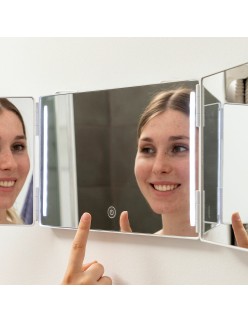 Bathroom Mirror with LED Light and 360º Vision InnovaGoods (Refurbished C)