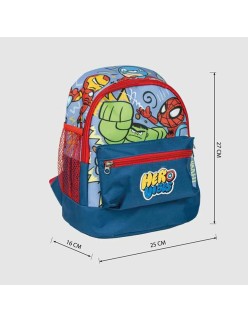 Mochila de Senderismo The Avengers 25 x 27 x 16 cm Infantil