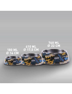 Comedouro para Cão Batman Melamina 410 ml