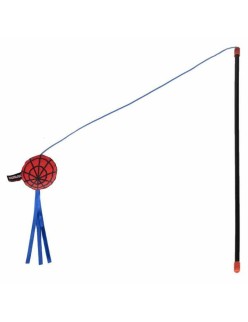 Cat toy Spider-Man Red 3,0 x 7,0 x 46,0 cm Plastic