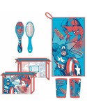 Conjunto de Higiene Infantil de Viagem The Avengers 4 Peças