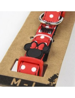 Coleira para Cães Minnie Mouse Vermelho XS/S