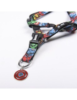 Imbracatura per Cani Marvel Nero