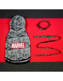 Camisola para Cães Marvel XXS Cinzento