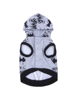 Camisola para Cães Batman M Cinzento
