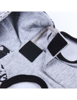 Camisola para Cães Batman M Cinzento