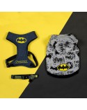 Camisola para Cães Batman M Cinzento