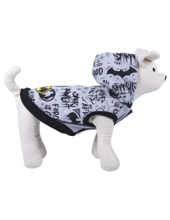 Camisola para Cães Batman M Cinzento