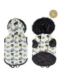 Manteau pour Chien The Avengers Gris L