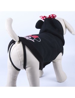Sudadera para Perro Minnie Mouse XXS Negro
