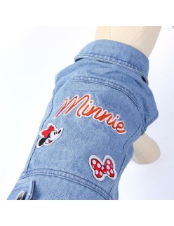 Casaco para cão Minnie Mouse M Azul