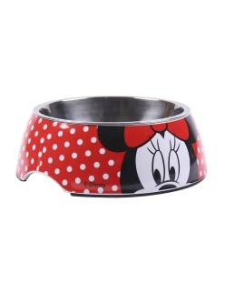 Comedouro para Cão Minnie Mouse Melamina 410 ml Multicolor