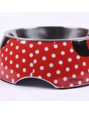 Comedouro para Cão Minnie Mouse Melamina 410 ml Multicolor