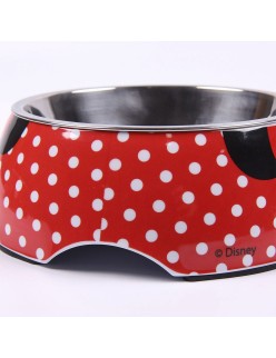 Comedouro para Cão Minnie Mouse Melamina 410 ml Multicolor