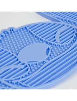 Tapete Antiderrapante Stitch Azul