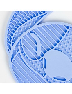Tapete Antiderrapante Stitch Azul