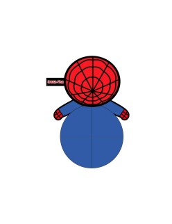 Dog toy Spider-Man Red 11,0 x 18,0 x 10,0 cm