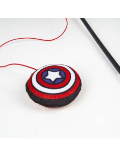 Cat toy Marvel Black Red