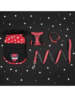 Coleira para Cães Minnie Mouse Vermelho