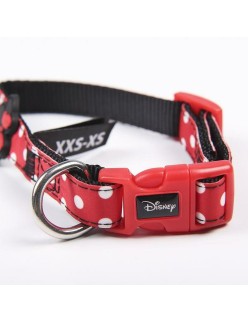 Coleira para Cães Minnie Mouse Vermelho