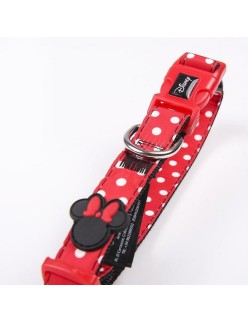 Coleira para Cães Minnie Mouse Vermelho