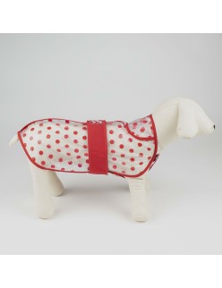 Gabardina para Cães Minnie Mouse Vermelho M