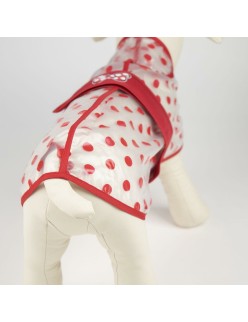 Gabardina para Cães Minnie Mouse Vermelho M