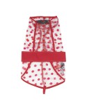 Gabardina para Cães Minnie Mouse Vermelho M