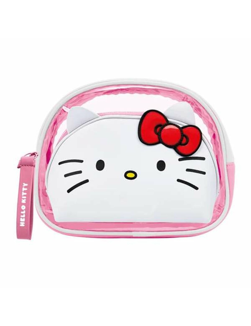 Nécessaire Infantil Hello Kitty Cor de Rosa 21,0 x 15,5 x 6,5 cm