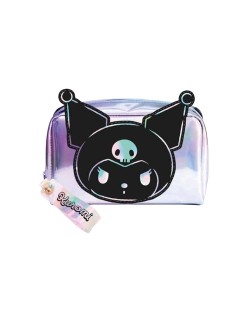 Nécessaire Infantil Hello Kitty Kuromi  Lilás 18,0 x 11,0 x 8,5 cm