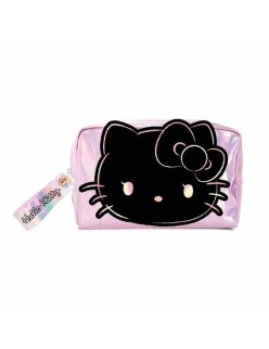 Nécessaire Infantil Hello Kitty Cor de Rosa 18,0 x 11,0 x 8,5 cm