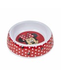 Comedouro para Cão Minnie Mouse Vermelho