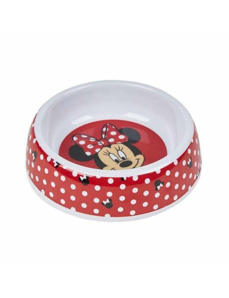 Comedouro para Cão Minnie Mouse Vermelho
