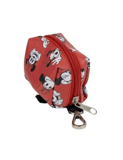 Dispensador de Sacos Minnie Mouse Vermelho 9,0 x 21,0 x 3,0 cm