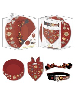 Conjunto de Oferta Harry Potter Vermelho Escuro 21,0 x 21,0 x 8,8 cm Cão 4 Peças