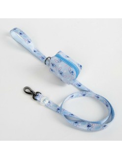 Dispensador de Sacos Stitch Azul Claro 9,0 x 21,0 x 3,0 cm