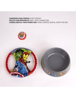 Conjunto de Oferta Marvel Multicolor 21,0 x 21,0 x 8,8 cm Cão