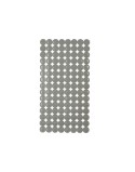 Alfombrilla Antideslizante para Ducha Gris PVC 68 x 36 x 1 cm (6 Unidades)