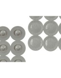 Alfombrilla Antideslizante para Ducha Gris PVC 68 x 36 x 1 cm (6 Unidades)