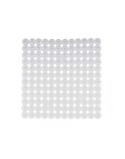 Alfombrilla Antideslizante para Ducha Transparente PVC 54 x 54 x 1 cm (6 Unidades)